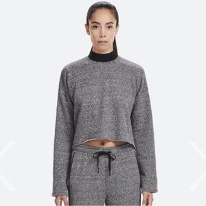 Alala Vedder distressed mock neck sweatshirt